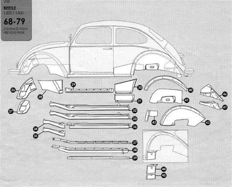 1977 vw bus sheet metal|wolfsburg beetle sheet metal.